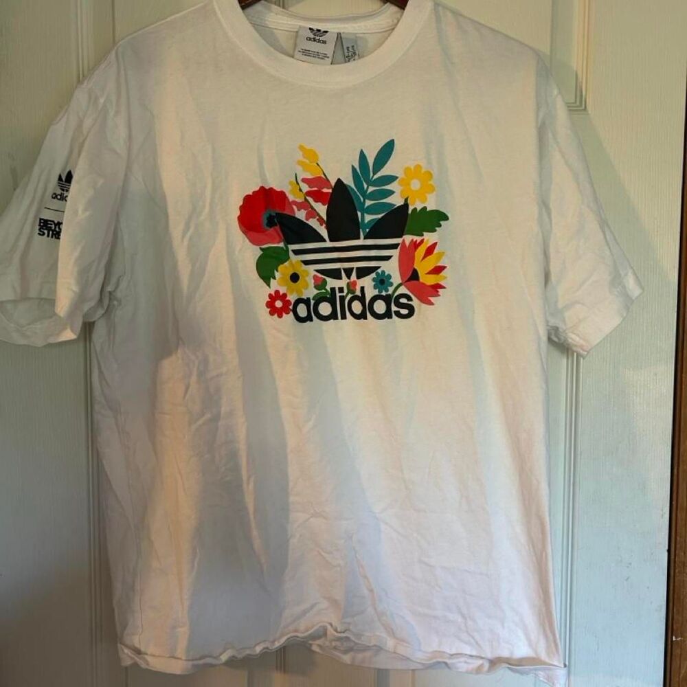 Adidas Women's White T-shirt